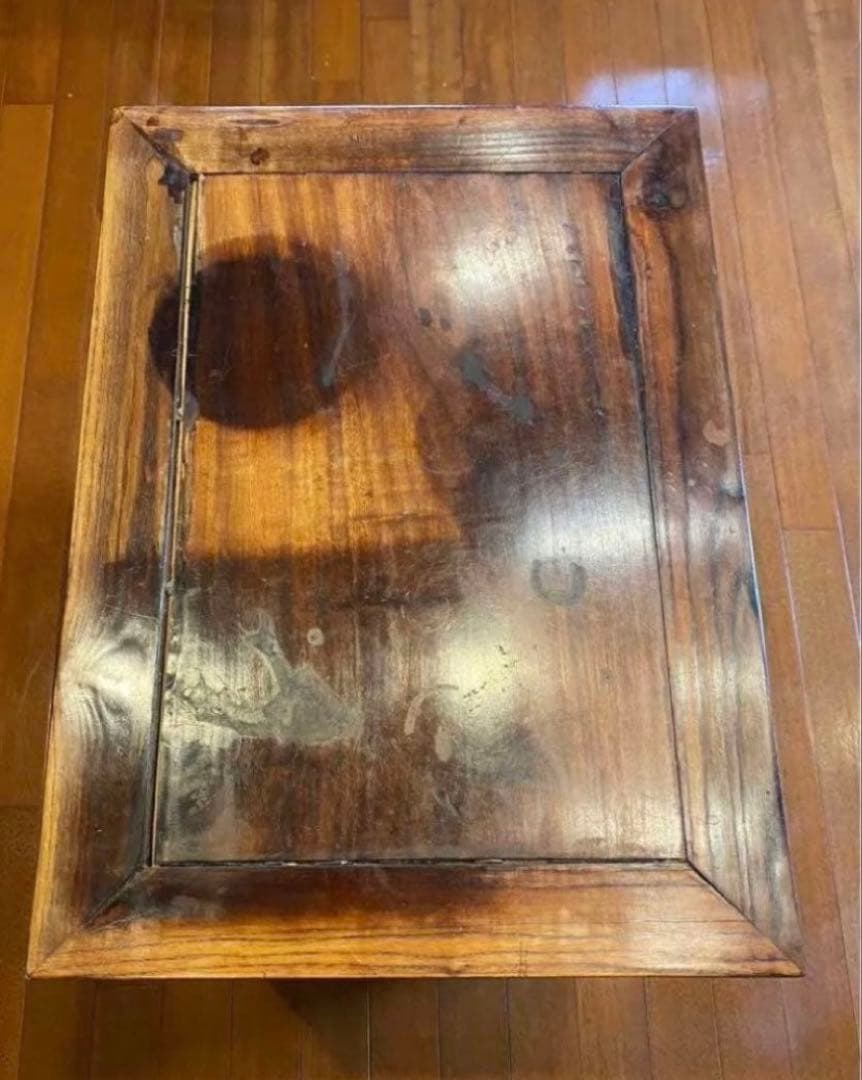 中国アンティーク 無垢材　サイドテーブル 飾り台