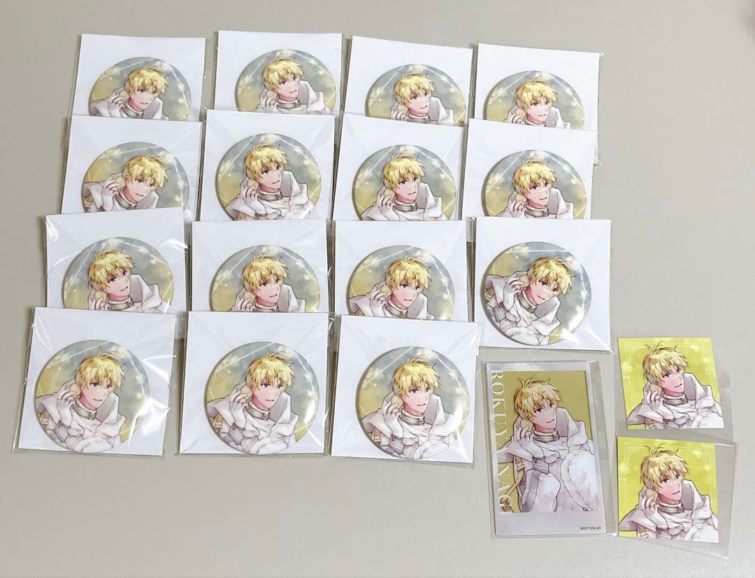 六弥ナギ　ナギ　アイナナ　3rdアルバム LEADiNG TONE 缶バッジ