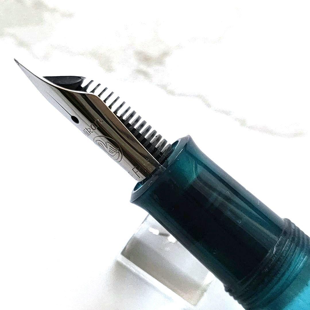 ぺリカン万年筆クラシックM205　アクアマリン　EF【2016年特別生産品】