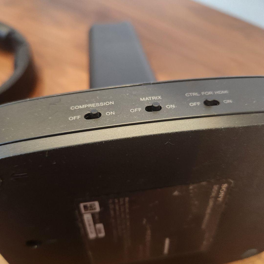 美品　SONY ワイヤレスヘッドホン　TMR-L600 WH-L600R