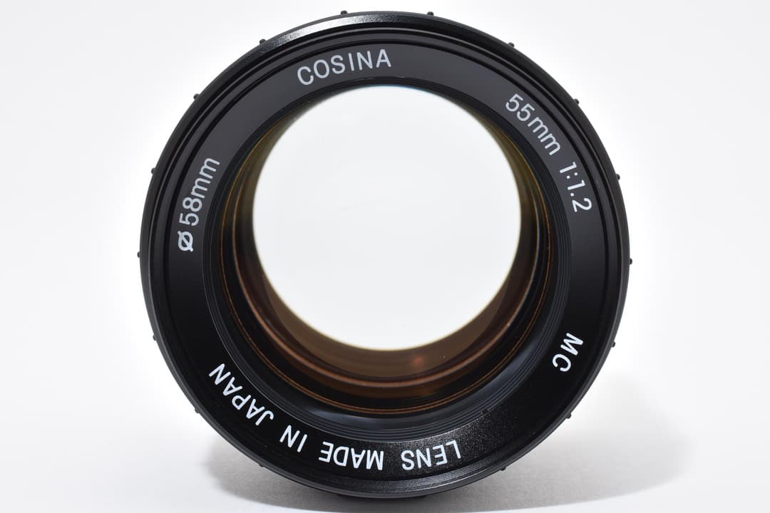 レンズ(単焦点) Cosina MC 55mm f1.2 for Pentax K 9418