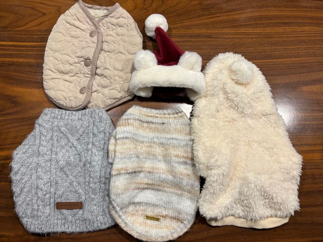 monchéri モンシェリ 犬服 小型犬用 4点セット ＊おまけ付き＊