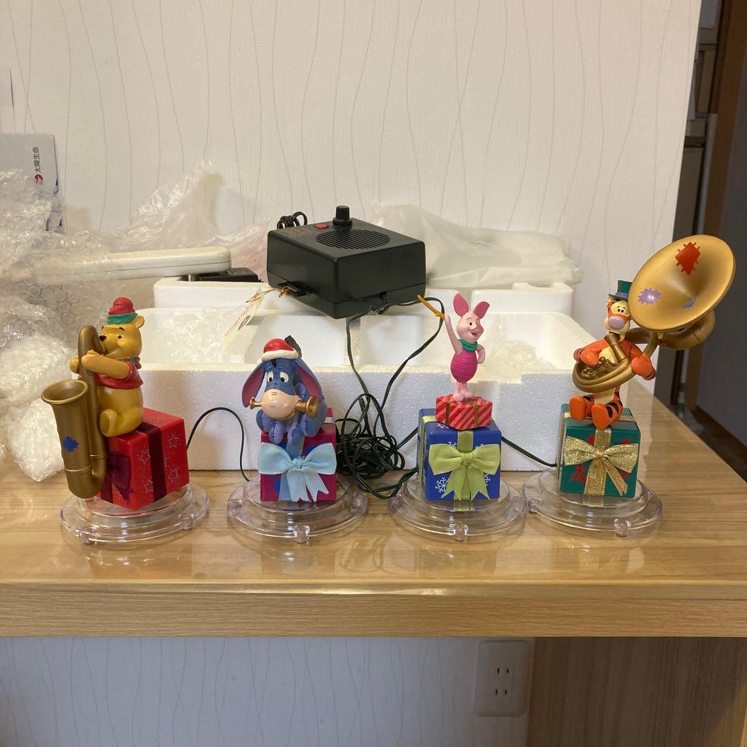 ディズニー　くまのプーさんブラスバンドフィギュア