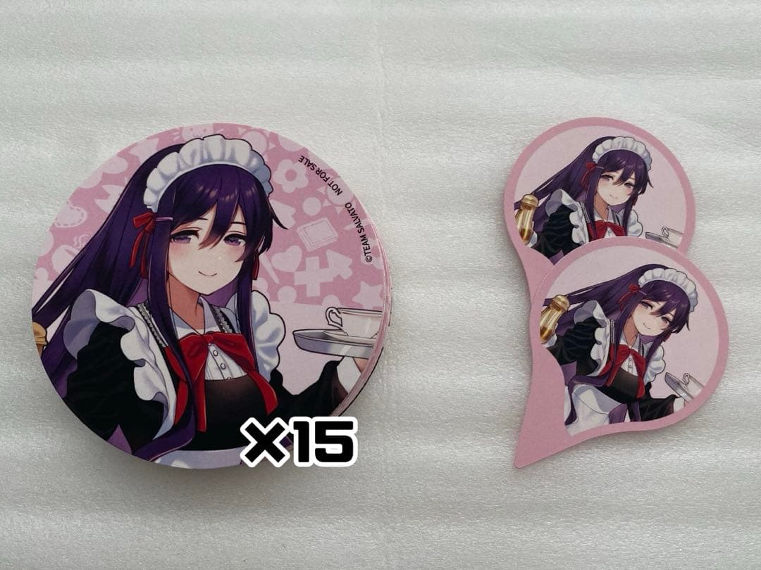 ドキドキ文芸部 ユリ DDLC コースター ピック