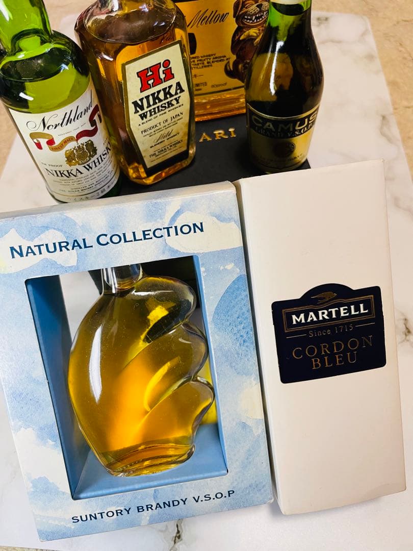 ブランデー　コニャック　ウイスキー　ミニボトルセット