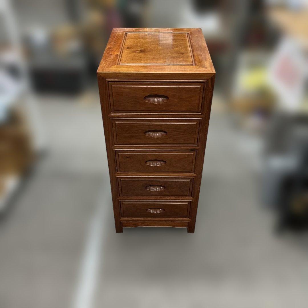 5段チェスト/引き出し/小物入れ/木製/箪笥/アンティーク