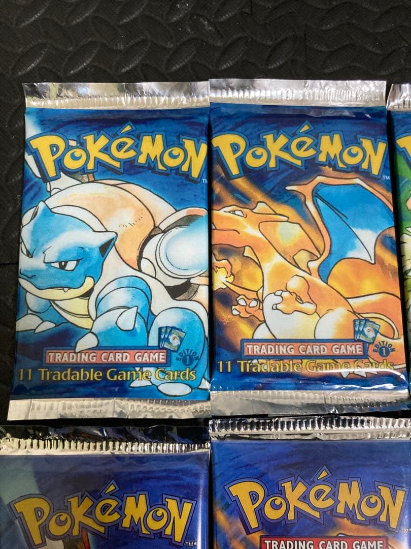 ポケモンカード　英語版　未開封パック　まとめ売り　base set 1999