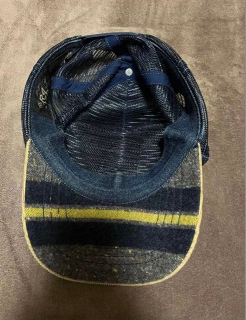 RRL ダブルアールエル ラルフローレン デニム メッシュキャップ