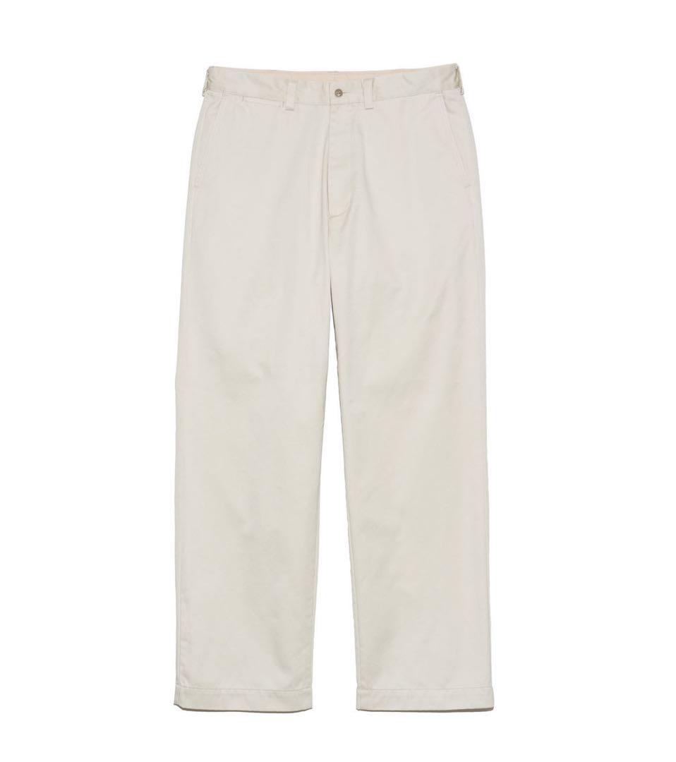 ナナミカ ワイドストレートチノパンツ30インチ　品番S25SC079 色: DS