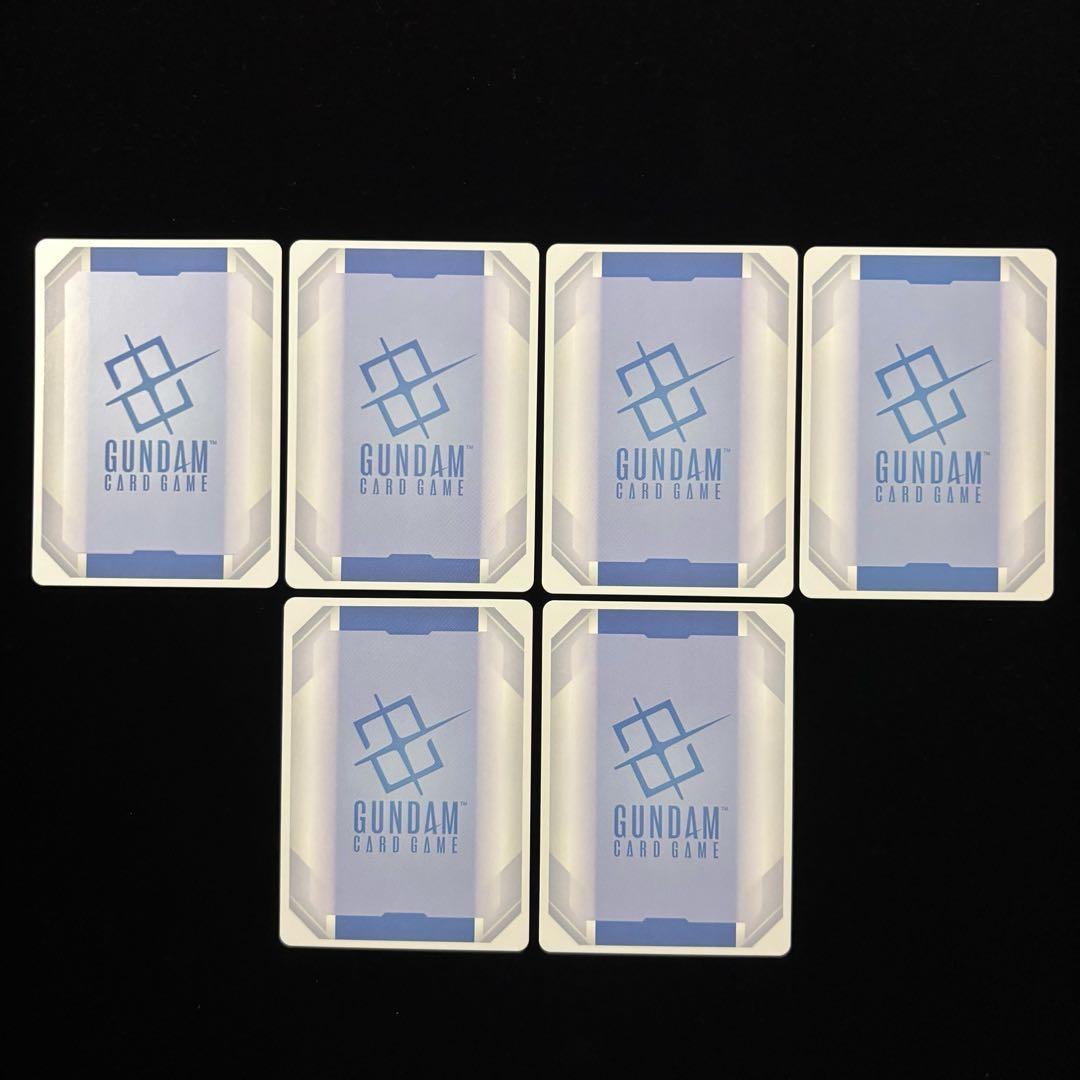 ガンダムカードゲーム キュベレイ LR 4枚 ハマーン•カーン R+ 他 計6枚