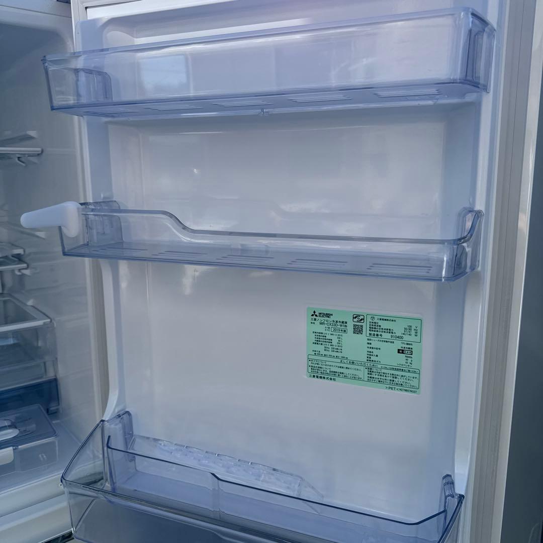 美品 三菱電機2019年製冷蔵庫 CXシリーズ330L スタイリッシュモデル