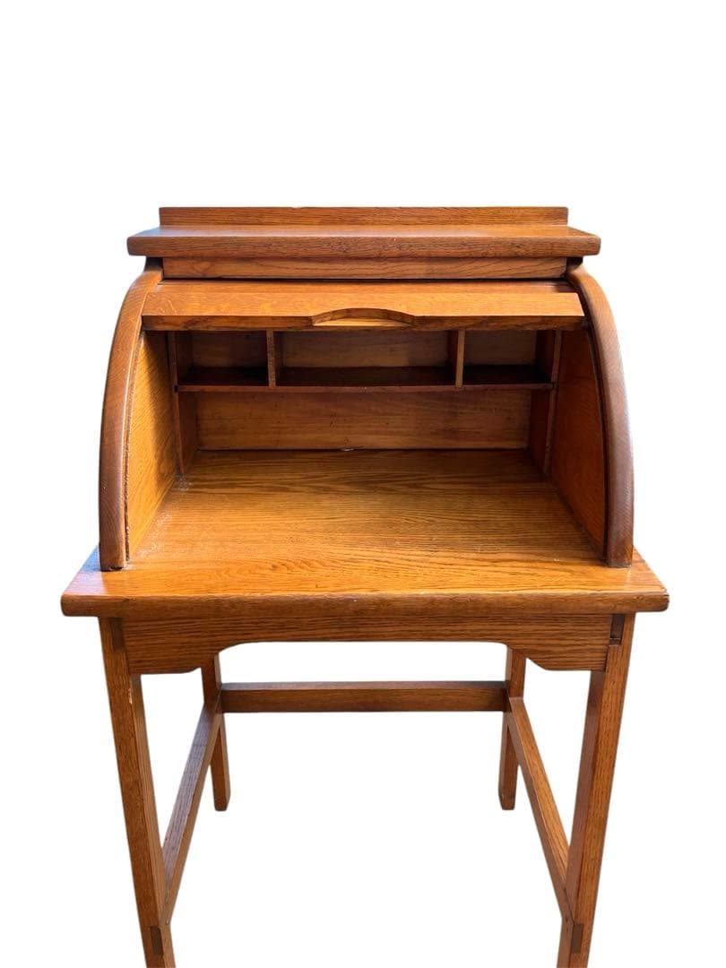 vintage ロールトップチャイルドデスク