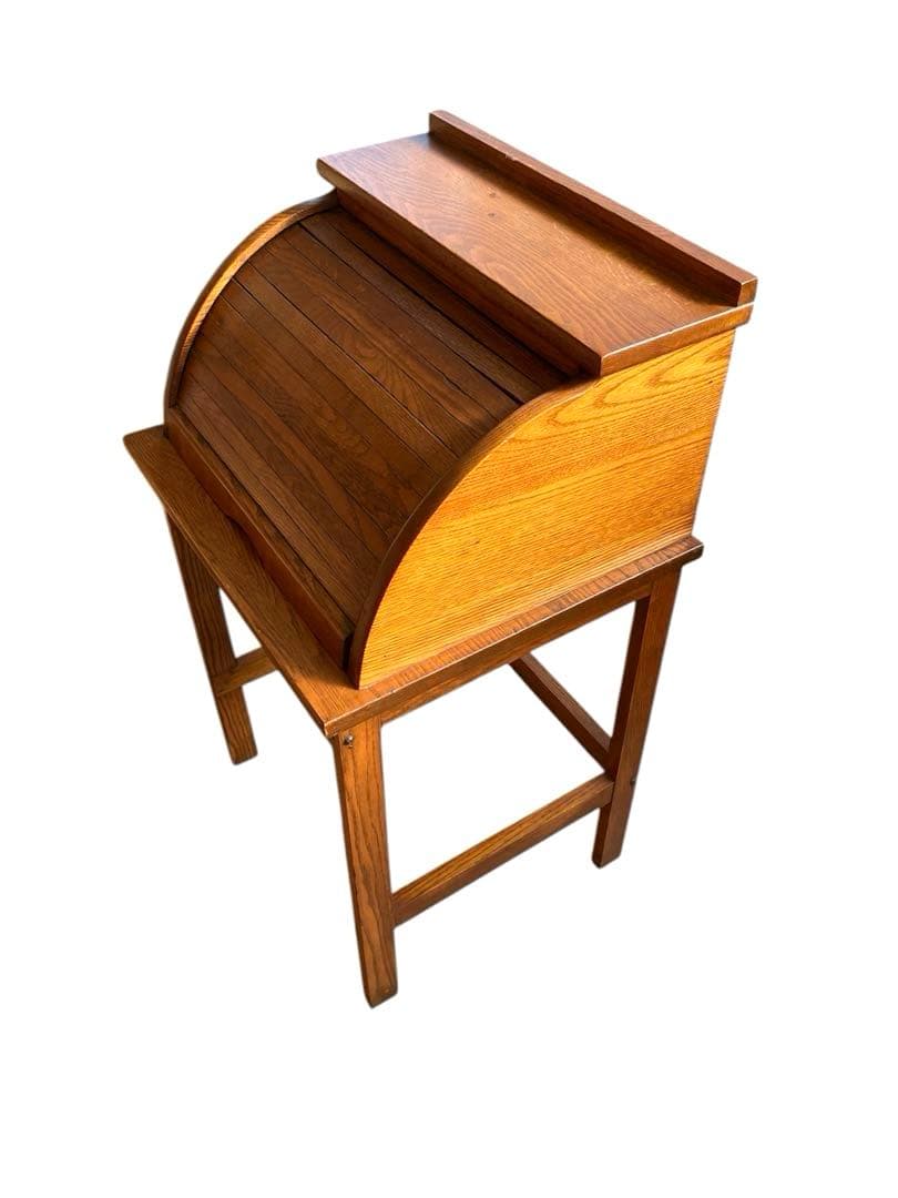 vintage ロールトップチャイルドデスク
