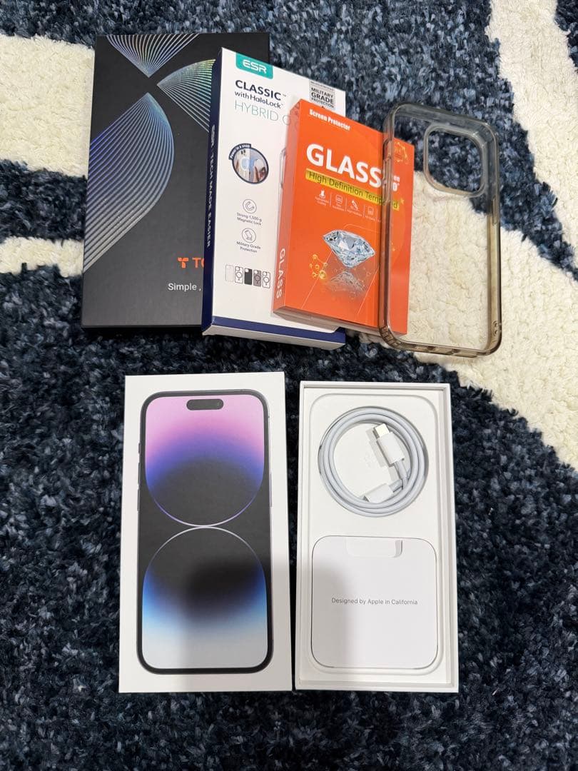 【美品】 iPhone 14 Pro 256GB バッテリー100% オマケ付き