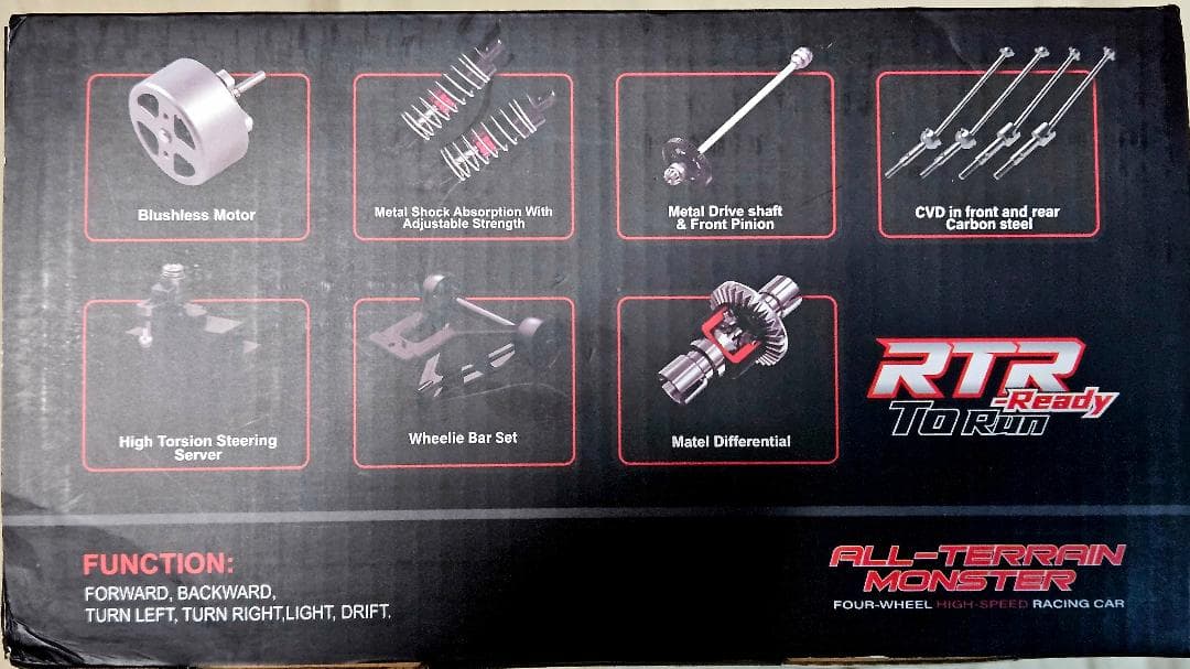 ZAVEN 高速 ラジコン ブラシモーター オフロード ラジコンカー