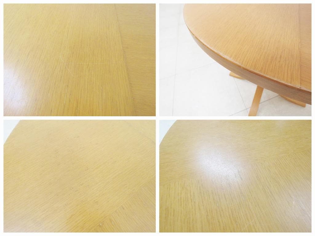 天童木工 サイドテーブル 71,500円 ラウンド 検秋田木工カンディハウス