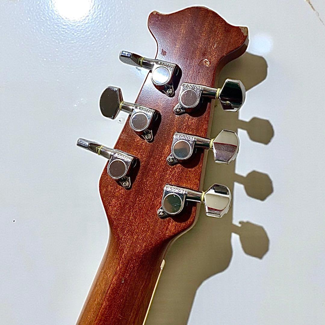 Morris Tornado Z-2SE グリーン 低弦高で弾きやすい エレアコ