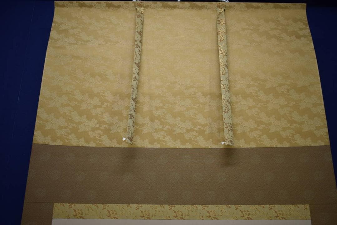 複製/酒井抱一/蓬莱之図/鶴亀図/蓬莱山/工芸/大幅/布袋屋掛軸HJ-596