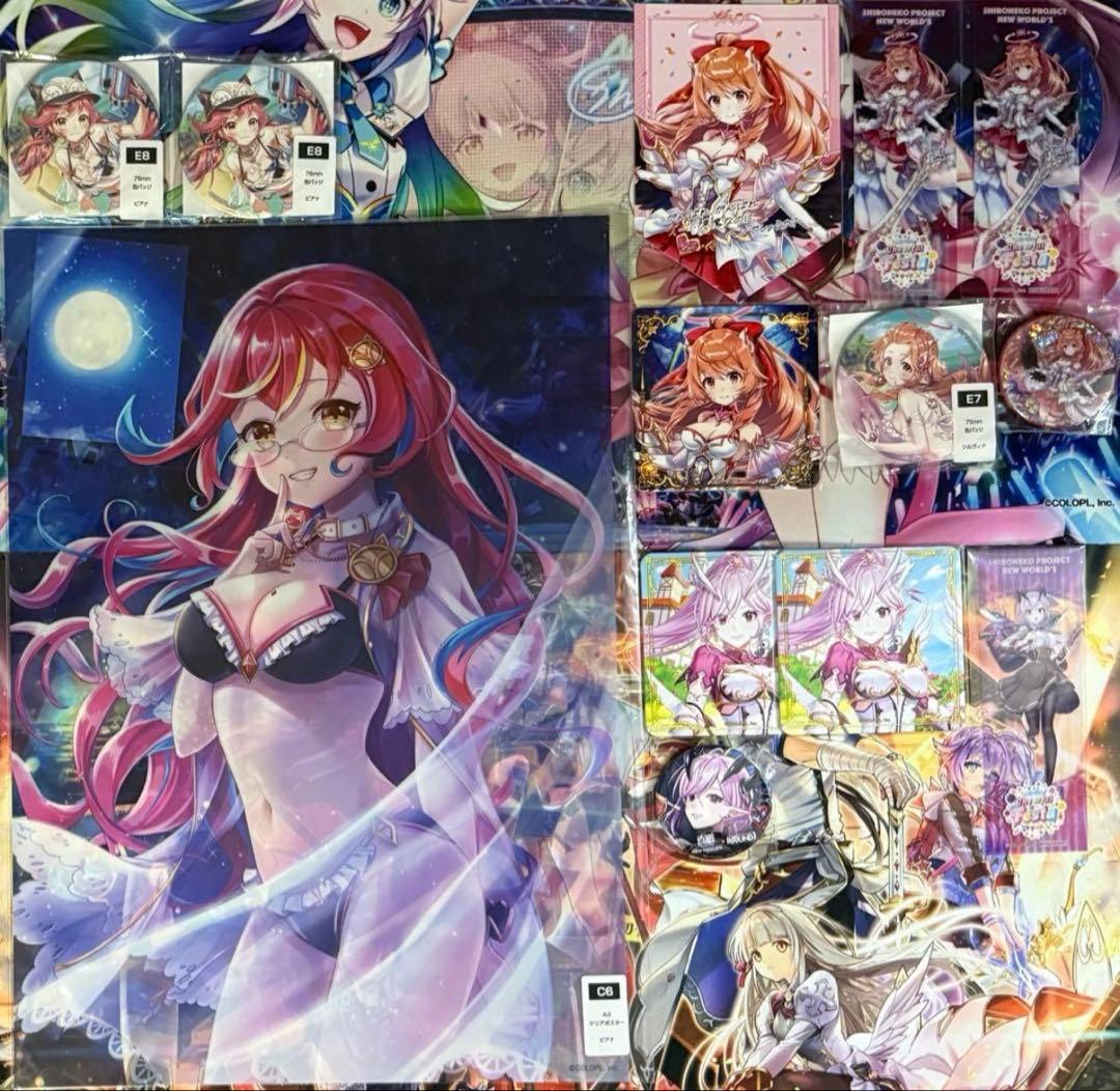 【白猫プロジェクト】ジン サヤ ファンミコースターなど纏め売り