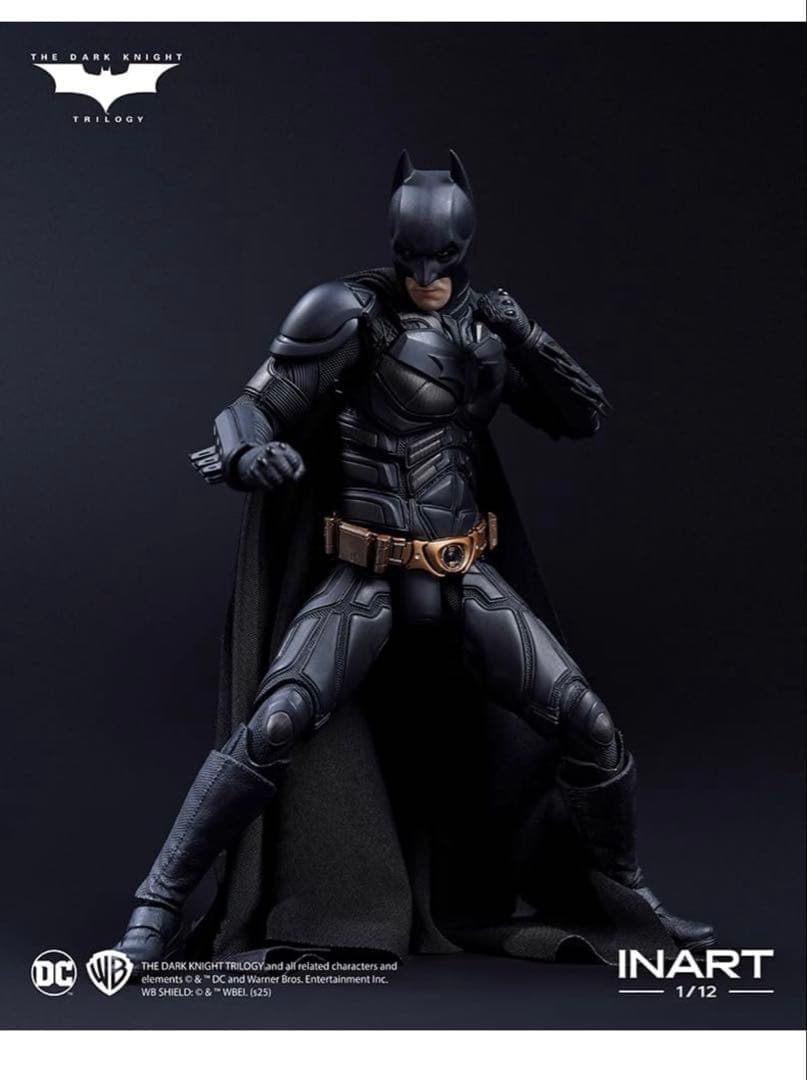 【未開封】 INART 1/12 バットマン ダークナイト ライジング 高級版