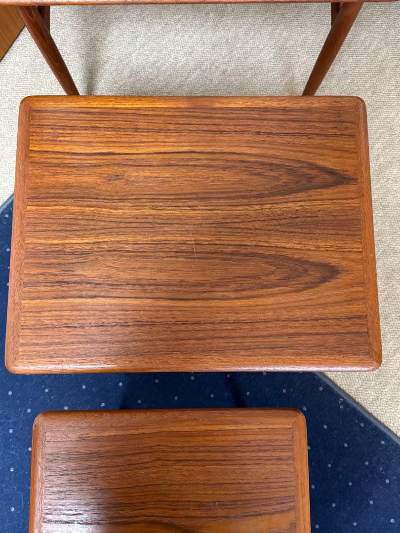 【Yさん専用】デンマーク　ヴィンテージ　木製ネストテーブル