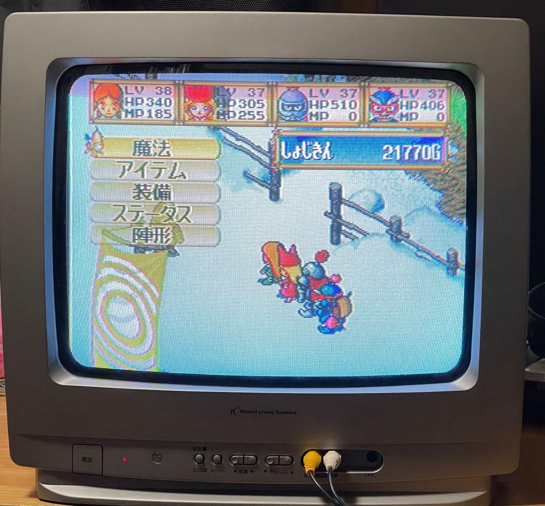 Hitachi 日立 カラーテレビ 14CL-HR80 ブラウン管 レトロゲーム