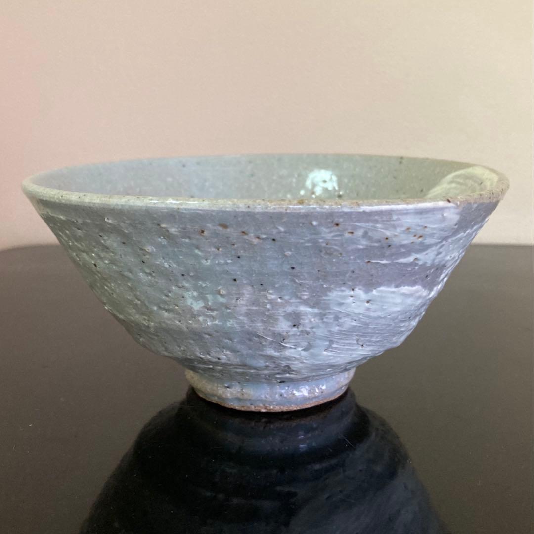 韓国人間国宝 池順鐸作 高麗陶窯 茶碗 共箱 共布 栞付 1客