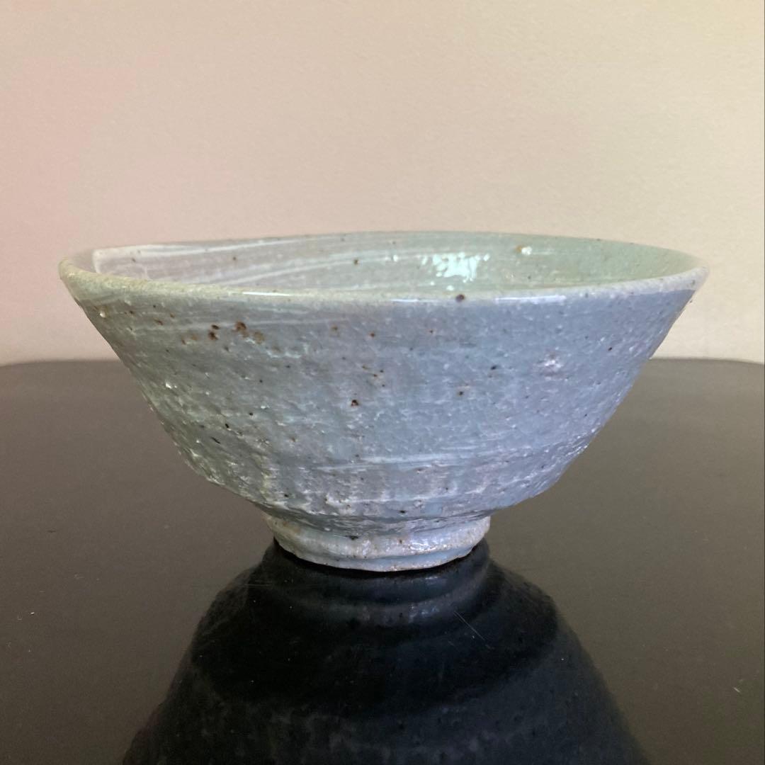 韓国人間国宝 池順鐸作 高麗陶窯 茶碗 共箱 共布 栞付 1客