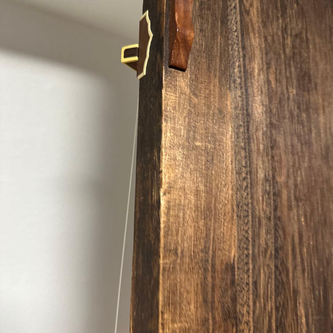 大型木製琴 13弦 金色装飾付き