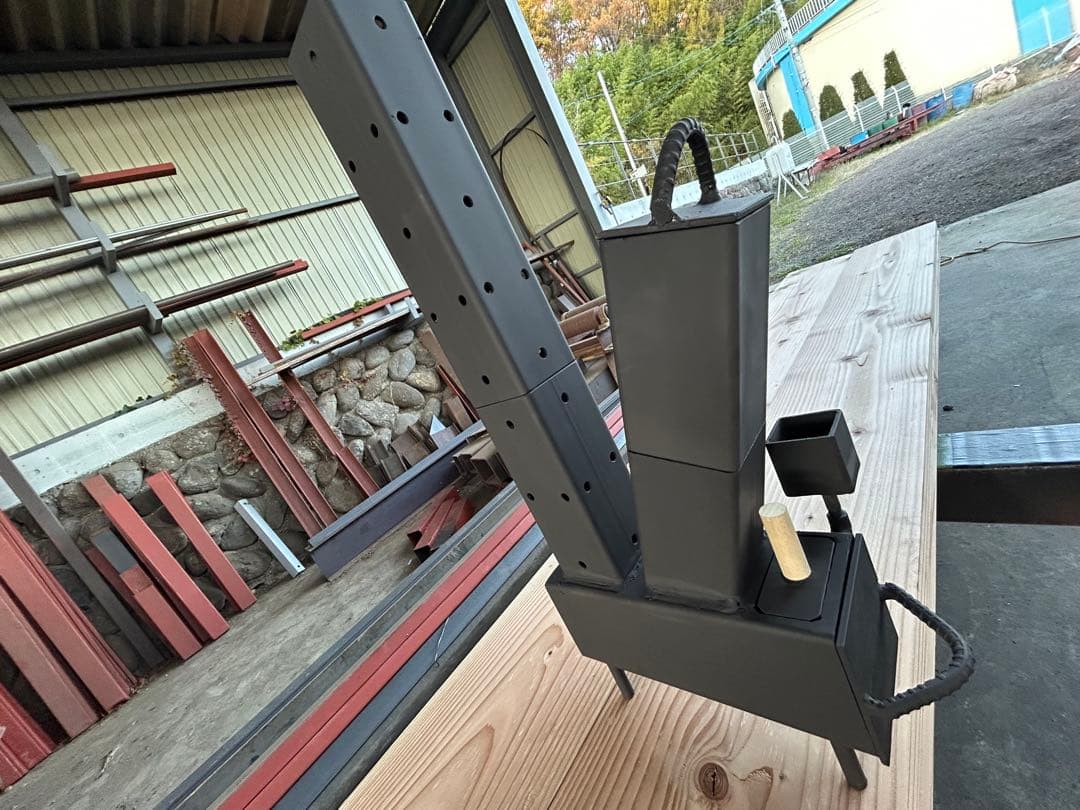 廃油✖️薪ストーブ　五徳付き