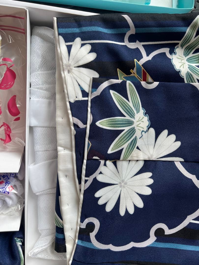 子供用刺繍着物セット 七五三 男の子　被布セット