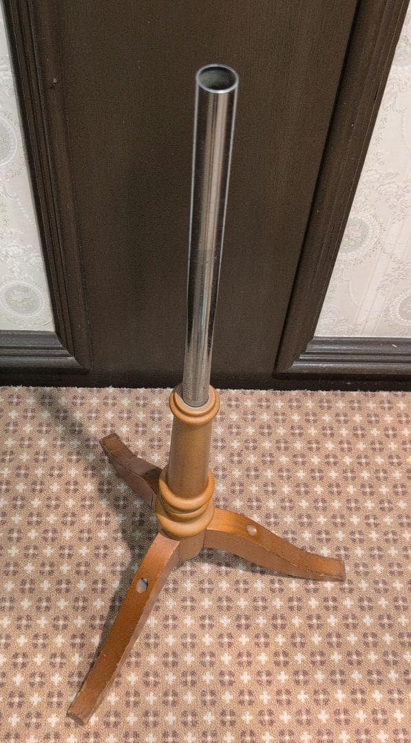 メンズ アーム無し ブラック トルソー スタンド付き ヴィンテージ