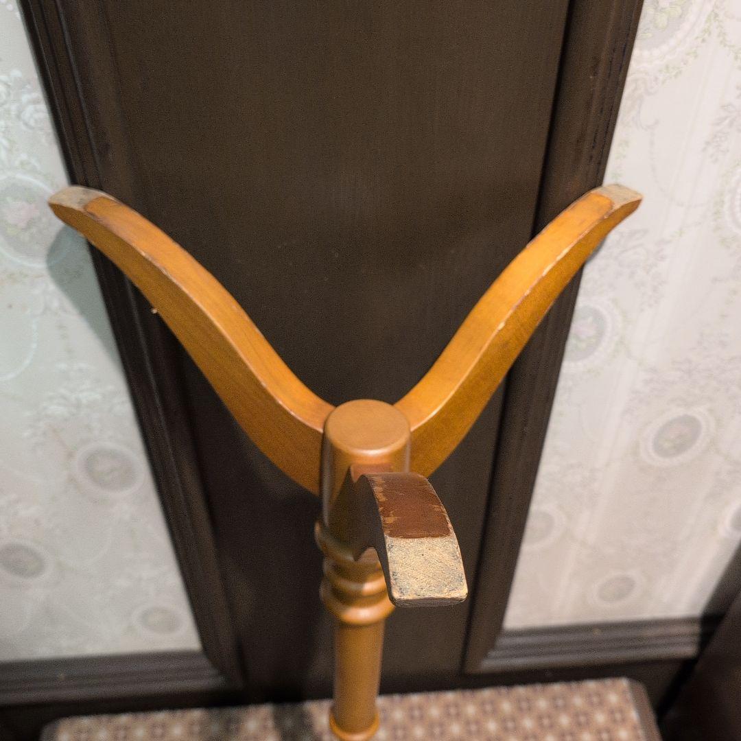 メンズ アーム無し ブラック トルソー スタンド付き ヴィンテージ