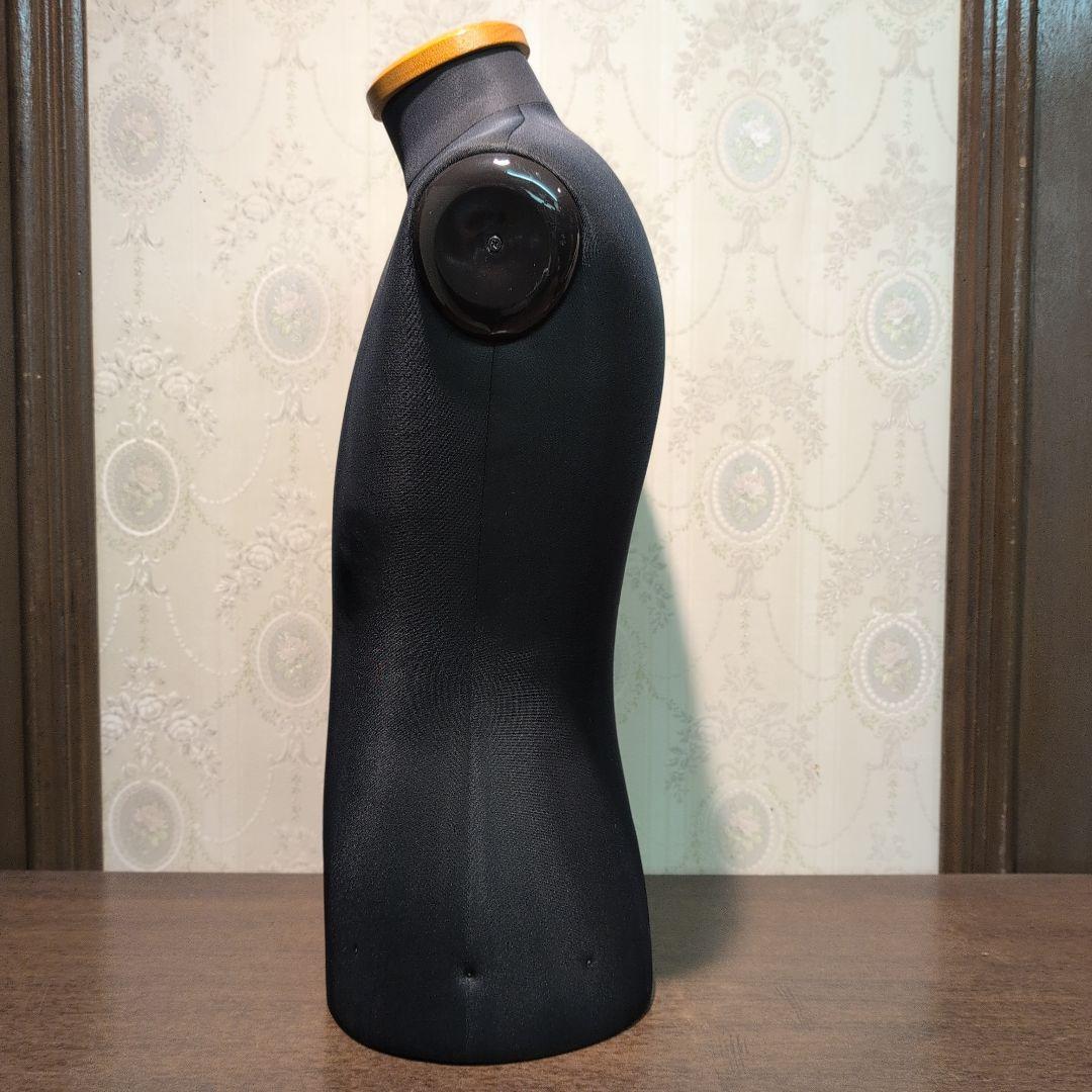 メンズ アーム無し ブラック トルソー スタンド付き ヴィンテージ