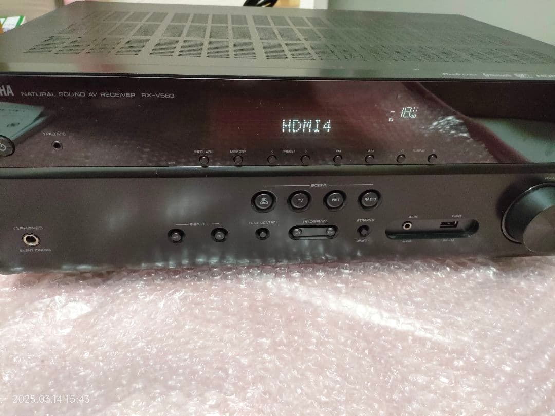ヤマハ AVレシーバー RXV583(B)