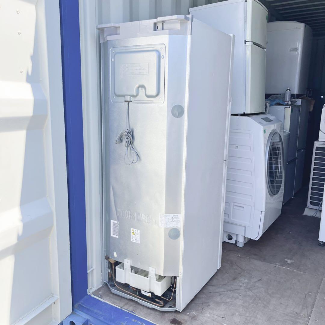 取付無料！SHARPプラズマクラスター搭載！おしゃれホワイト大きめ冷蔵庫！洗濯機