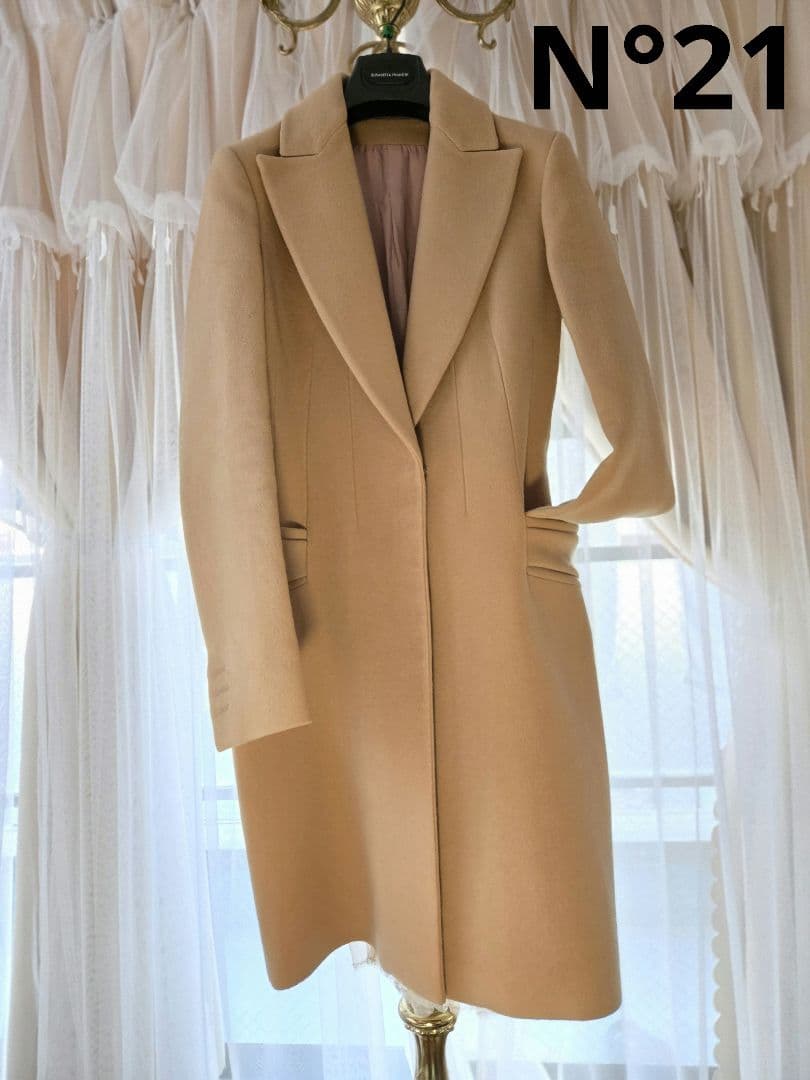 N°21♡ヌメロヴェントゥーノ♡カシミアチェスターロングコート♡