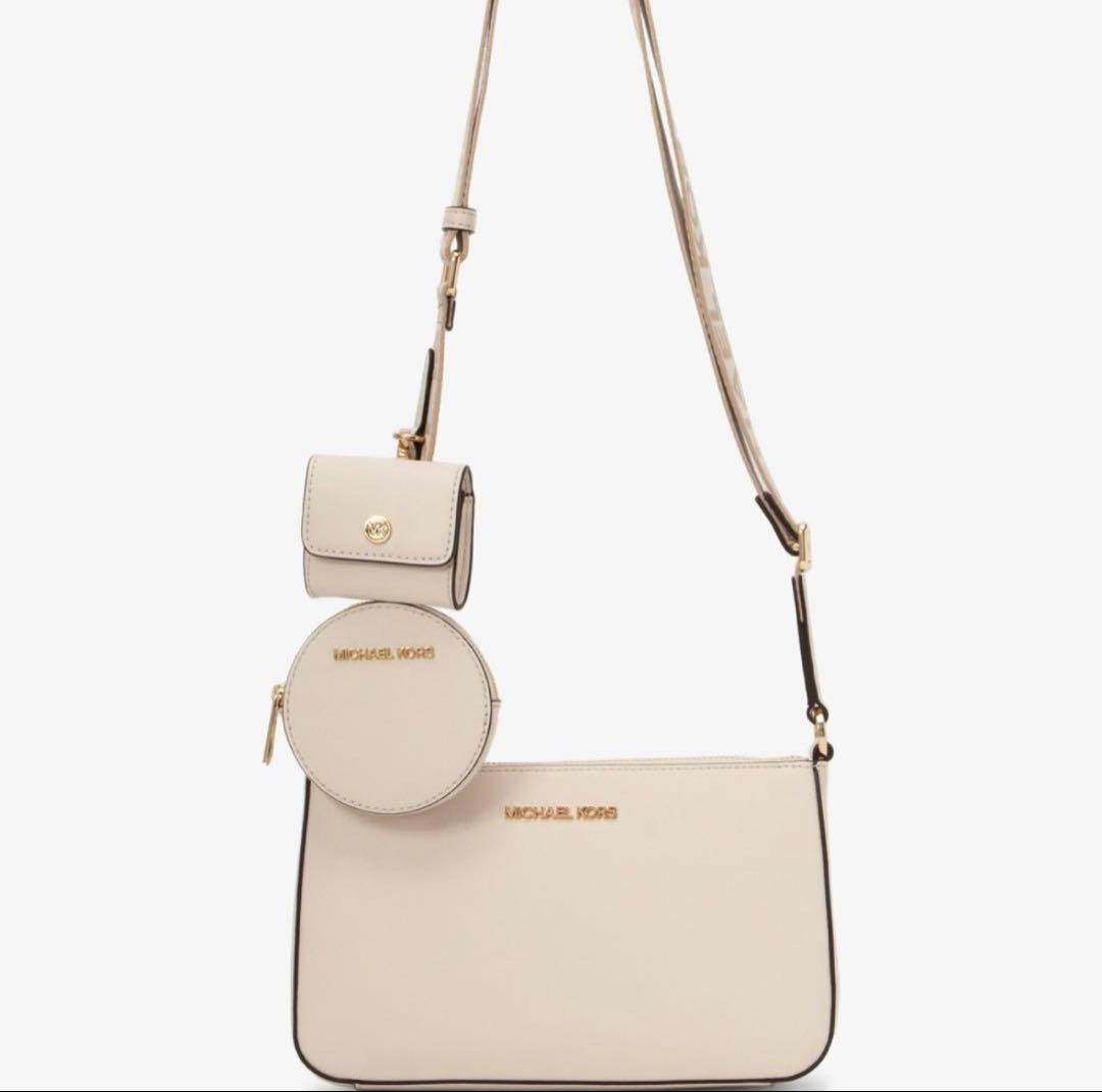 MICHAEL KORS ホワイト ショルダーバッグ
