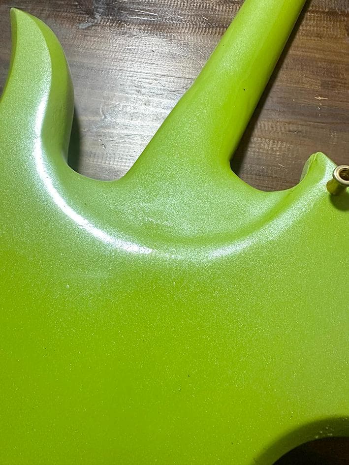 Burny グリーンハート　スルーネック加工　モッキンバード　MG　hide