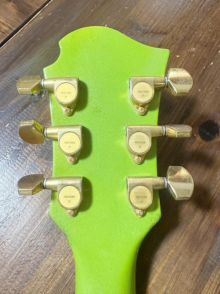 Burny グリーンハート　スルーネック加工　モッキンバード　MG　hide