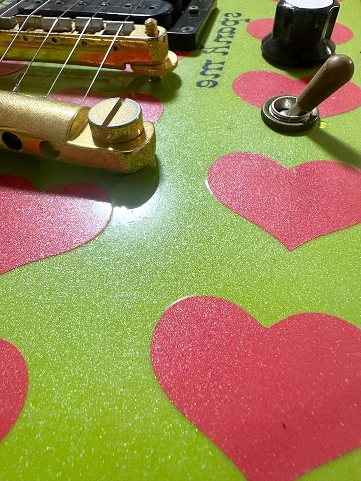 Burny グリーンハート　スルーネック加工　モッキンバード　MG　hide