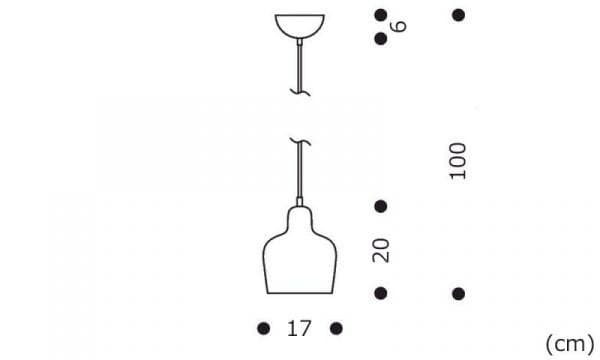Artek/アルテック ペンダントライト A330S ゴールデンベル/クローム