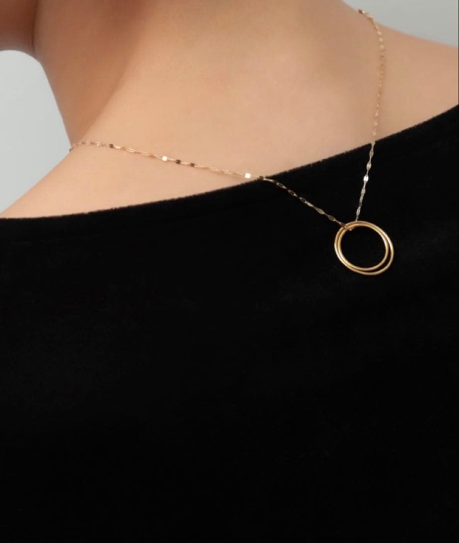 【grâce grace】K10 スキニーリング 11号｜華奢 重ね付け◎ 上品