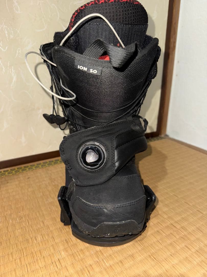 ION SO ブラック スノーボードブーツステップオンセット