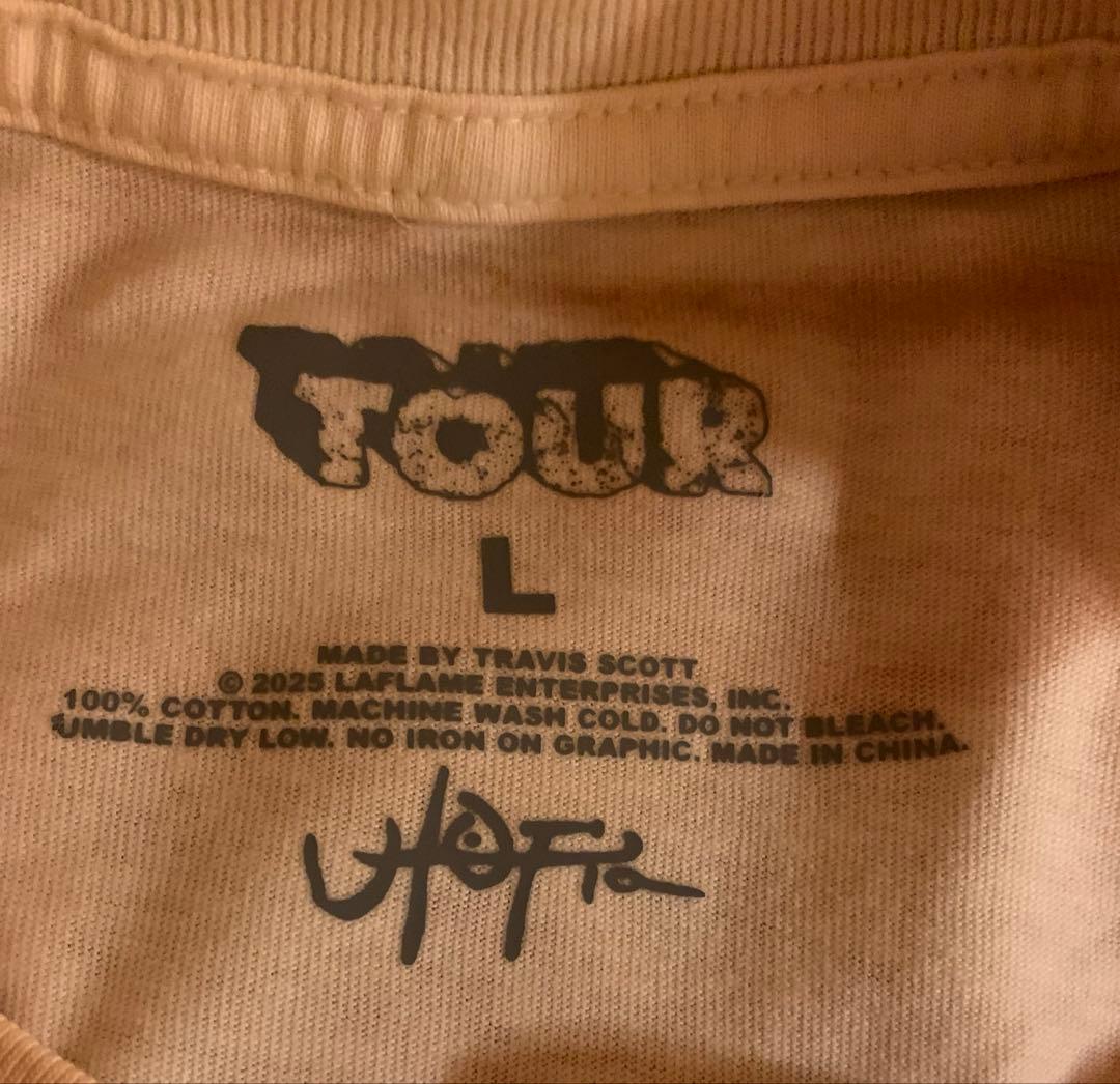 TRAVIS SCOTT トラヴィス・スコット Tシャツ 新品 Lサイズ