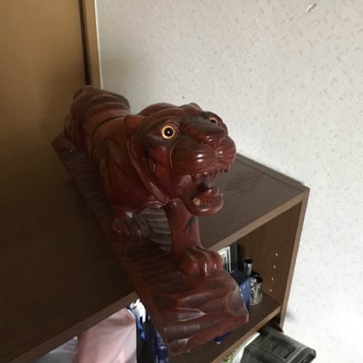 虎の芸術品