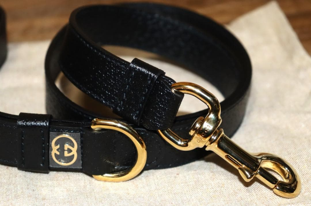 新品　GUCCI インターロッキングG ドッグリード