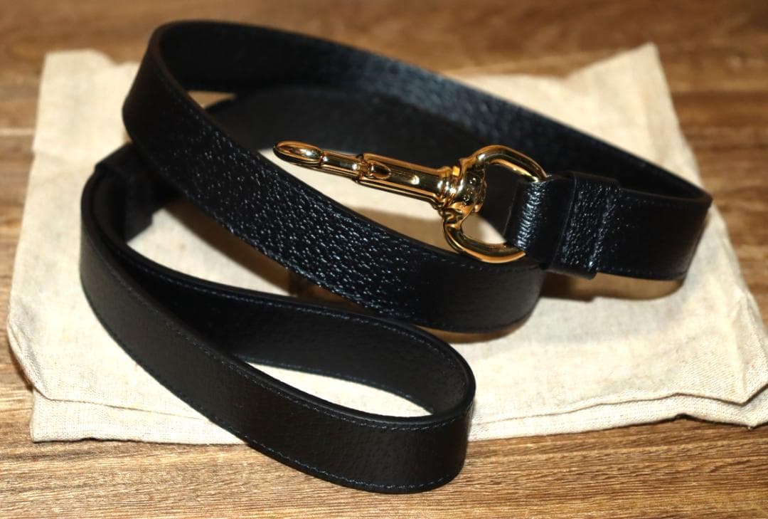 新品　GUCCI インターロッキングG ドッグリード