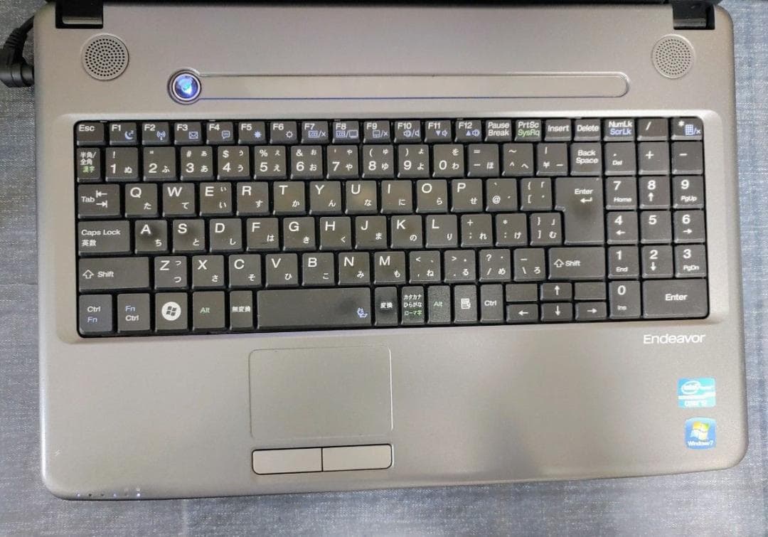 EPSON ノートパソコン Corei7 メモリ8GB SSD256GB DVD