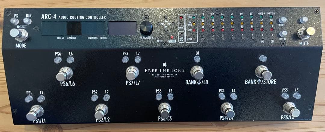 FREE THE TONE ARC-4 スイッチャー　美品